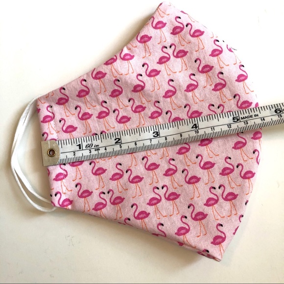 25% OFF 2/More Pink Flamingo Face Mask OSFM Cotton - Picture 2 of 8